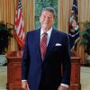 US President Ronald Reagan paint by number