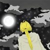 Winry Rockbell Looking To Moon paint by number