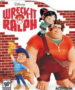 Wreck It Ralph Animation paint by number