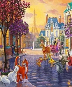 Animals Thomas kinkade Disney paint by number