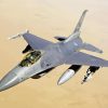 F16 Aircraft paint by number