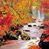 Fall Scenery Landscape paint by number