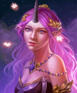 Fantasy Unicorn Girls paint by number