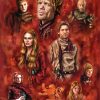 House Lannister Characters Art paint by number