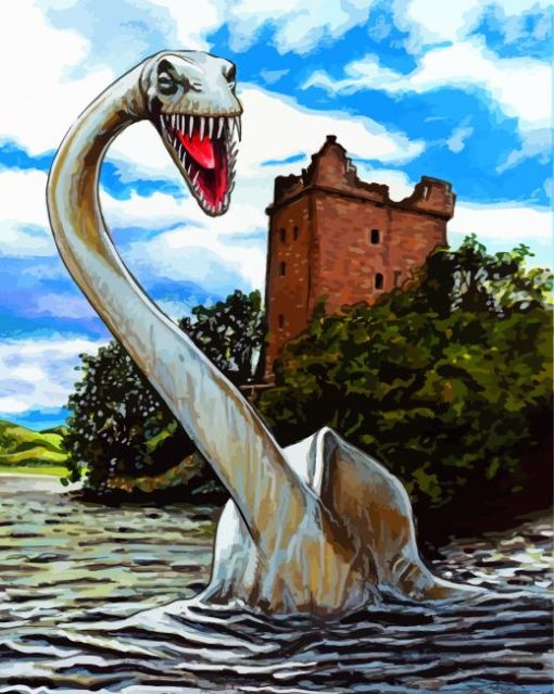 loch Ness paint by number
