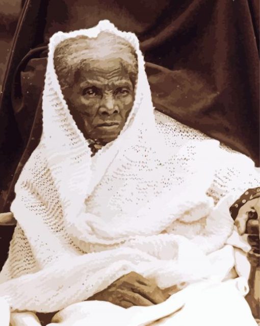 Old Harriet Tubman paint by number