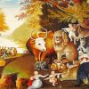 Peaceable kingdom paint by number