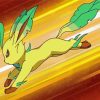 Pokemon Go Leafeon paint by number