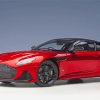 Red Aston Martin Car paint by number
