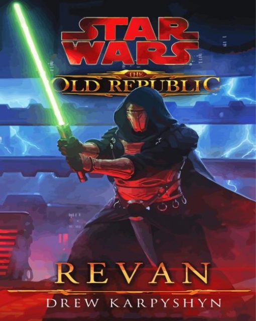 Star Wars Darth Revan Poster paint by number
