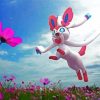 Sylveon Pokemon paint by number