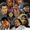 The Wire Movie Poster Art paint by number