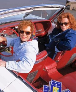 Thelma And Louise Movie paint by number