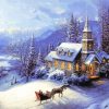 Thomas Kinkade Painter Of Light paint by number