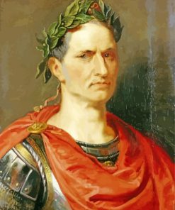 Vintage Julius Caesar paint by number