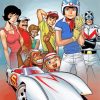 Animation Speed Racer paint by number