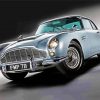 Aston Martin DB5 Car paint by number