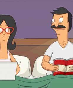 Bob Belcher Bobs Burgers paint by number