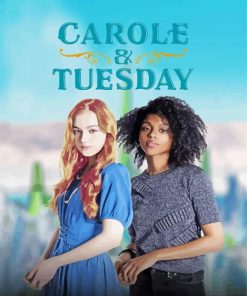 Carole And Tuesday Poster paint by number