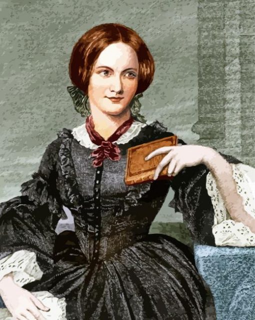 Charlotte Bronte Paint by number