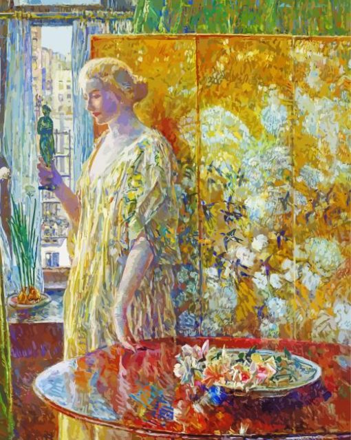 Childe Hassam paint by number