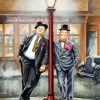 Comedy Duo Laurel And Hardy paint by number