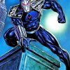 Darkhawk Illustration paint by number