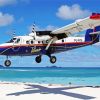 De Havilland Canada Twin Otter paint by number