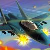 Dogfight Game paint by number