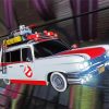 Flying Ecto 1 Car paint by number