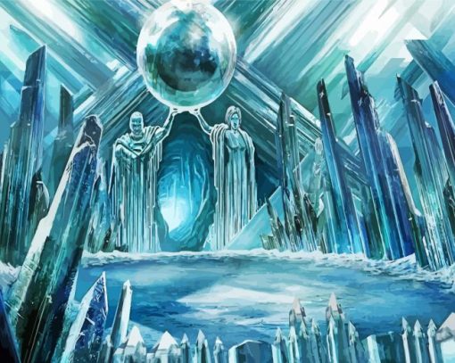 Fortress Of Solitude Art paint by number
