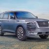 Grey Nissan Patrol Car paint by number