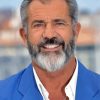 Mel Gibson Actor paint by number
