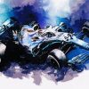 Mercedes F1 Art paint by number