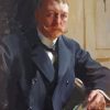 Portrait Of Franz Heiss By Anders Zorn paint by number