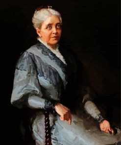 Portrait Of Helen Adelia Rowe Metcalf Benson paint by number