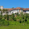 Regensberg Castle Landscape paint by number