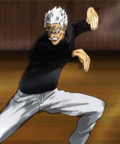 Silver Fang Anime Character paint by number
