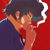 Spike Spiegel Smoking paint by number