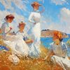 Summer Frank Weston Benson paint by number