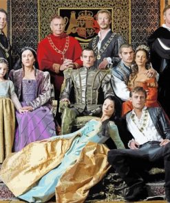 The Tudors Characters paint by number