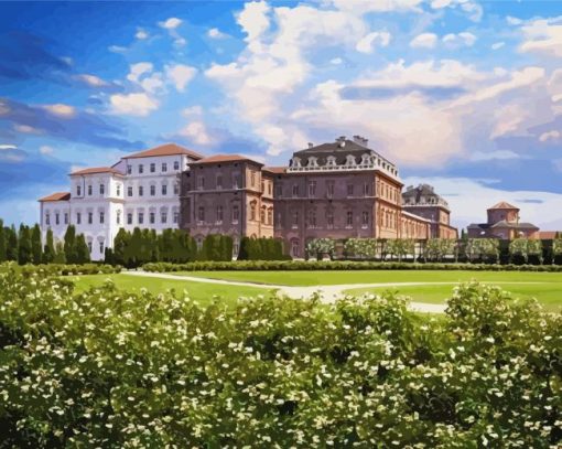 Turin La Venaria paint by number