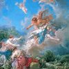 Vulcan Presenting Venus With Arms For Aeneas By Francois Boucher paint by number