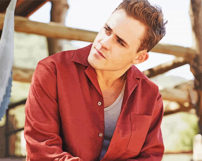 Aesthetic Dacre Montgomery paint by number