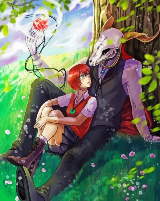 Ancient Magus Bride Anime Manga - Paint By Number - NumPaints - Paint by  numbers