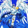 Angemon Digimon Character paint by number
