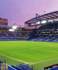 Chelsea Stamford Bridge paint by number