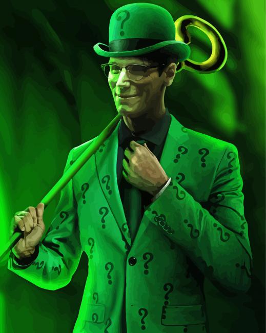Cool Riddler paint by number