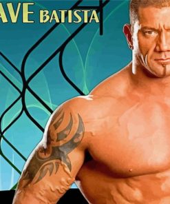Dave Bautista paint by number