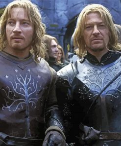 Lord Of The Rings Boromir Characters paint by number